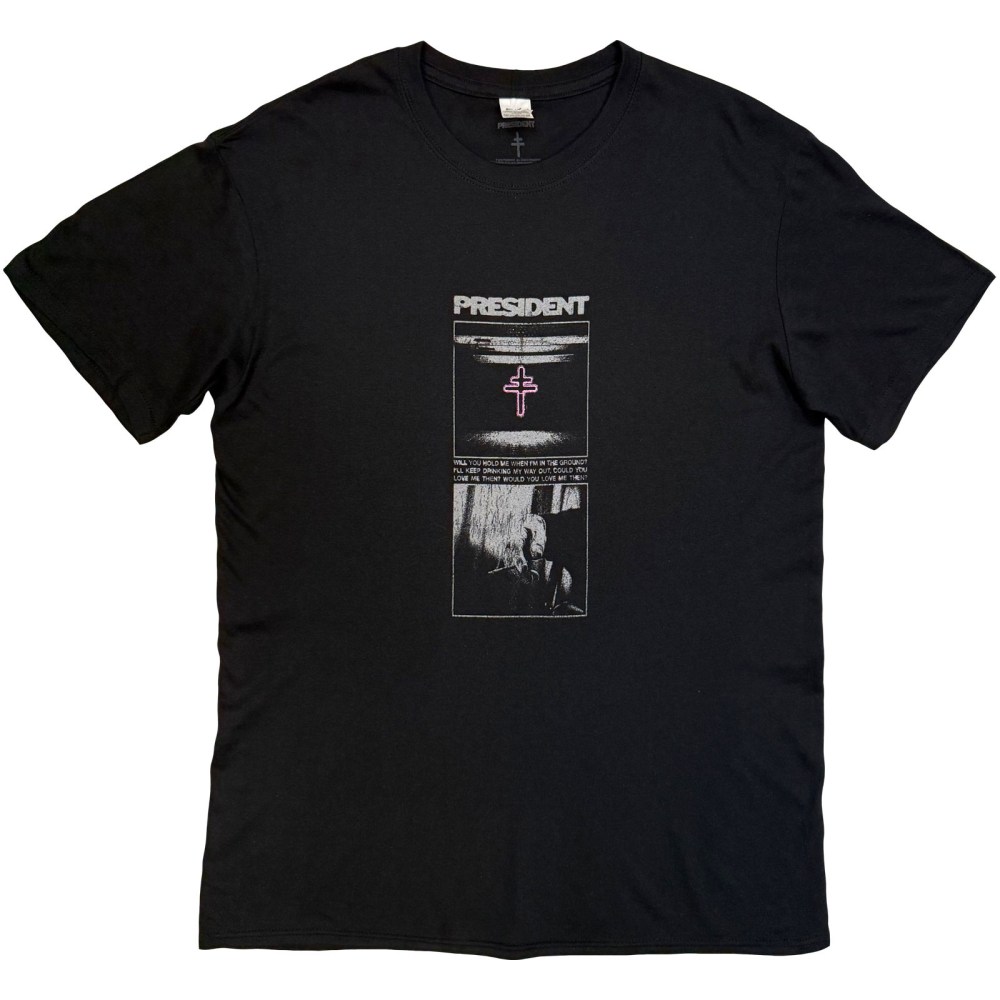 President - Rage Mens Tshirt - Black